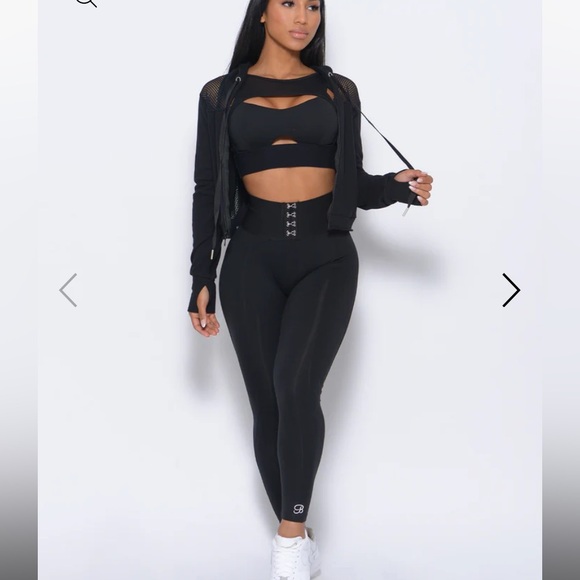 🖤 Bombshell Sportswear Waist Cincher Leggings 🖤 Large/Med - NEW, never worn! - Picture 1 of 15